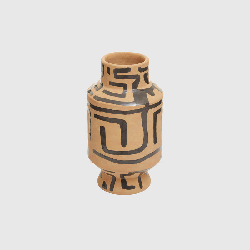 Abel - Earthenware Vase - Natural