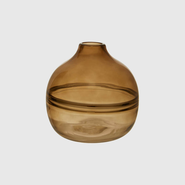 Adrian - Brown Smoke Vase - Small