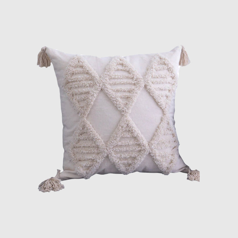 Alana Handmade Cushion Cover - 45 x 45 - Natural