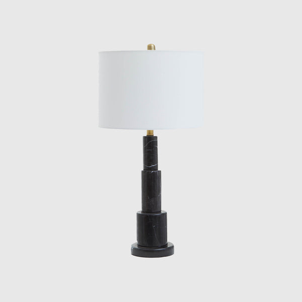 Anton - Table Lamp - Black Marble