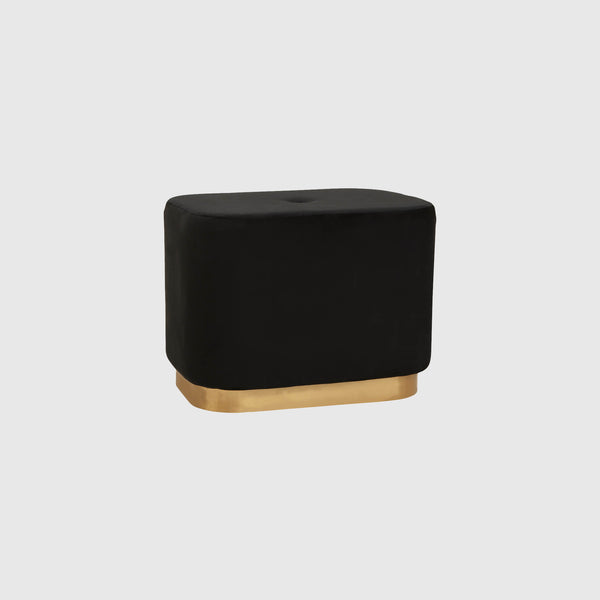 Arabella - Stool - Gold & Black