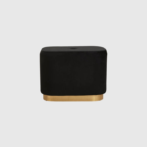 Arabella - Stool - Gold & Black