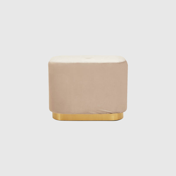 Arabella - Stool - Gold & Mink