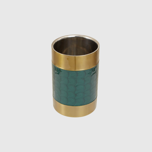 Axel - Enamel Wine Cooler - Green