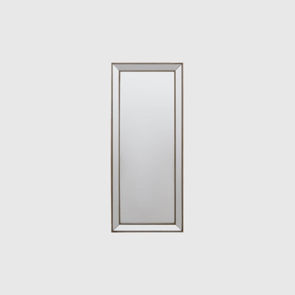 Evelina - Rectangular Full Length Wall Mirror - Champagne