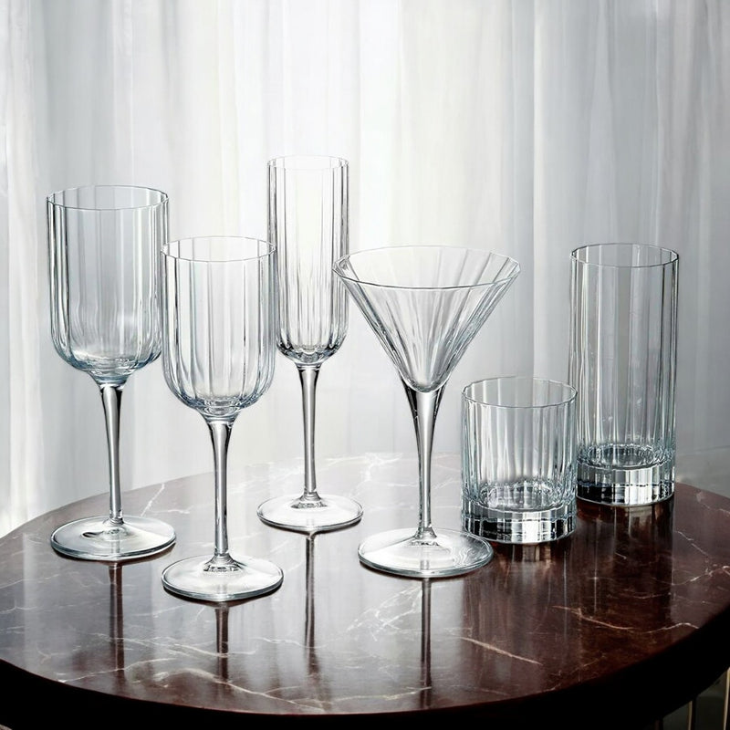 Gianni - Crystal Wine Glasses - Set of 4