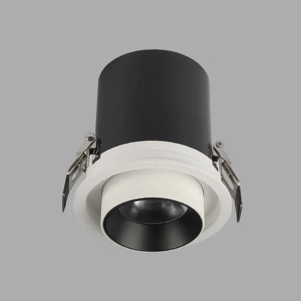 Minima Round Adjustable Recessed LED Downlight - White