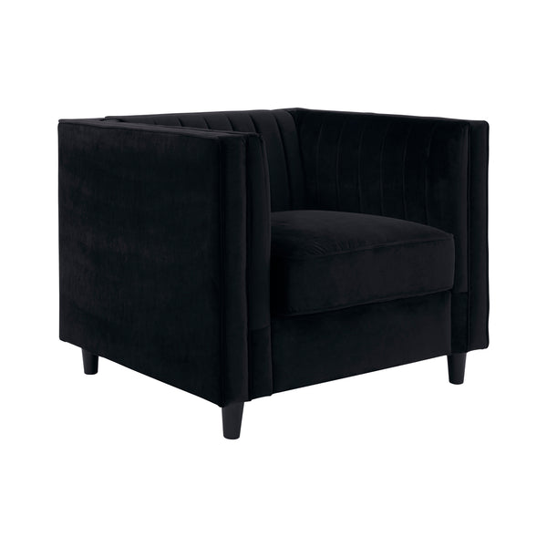 Jakob - Armchair - Grey Velvet