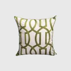 Julia Handmade Cushion Cover - 45 x 45  - Green