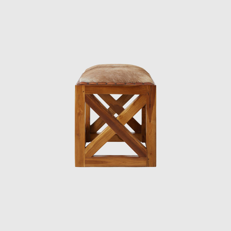 Laurent - Goat Leather Stool