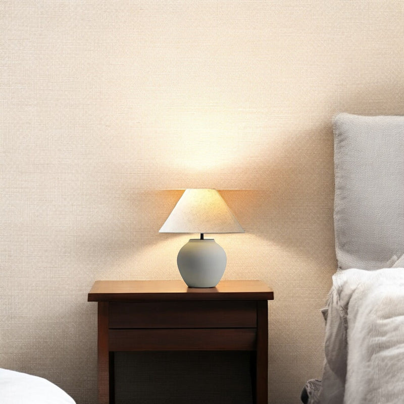 Andrea Table Lamp - White