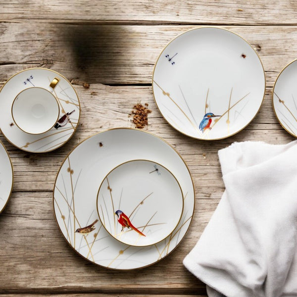 Avian - Bone China Small Dinner Plates - Set of 12