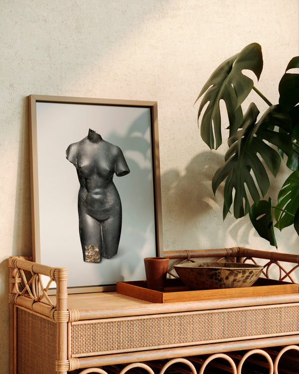 Basalt Statue of Aphrodite - Poster