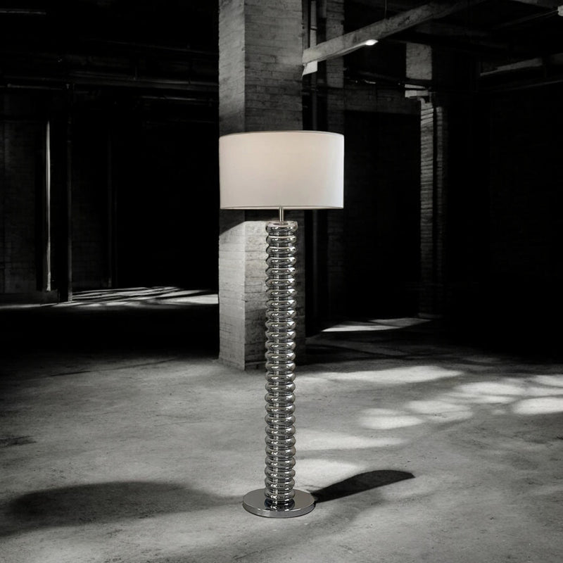 Bianca Floor Lamp - Chrome