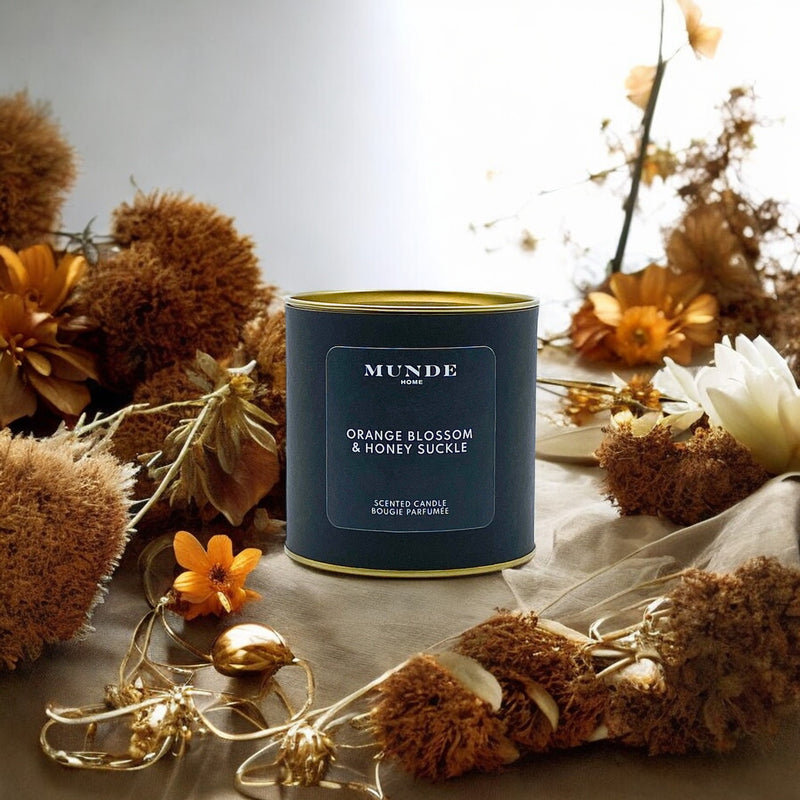 Scented Candle - Orange Blossom & Honeysuckle