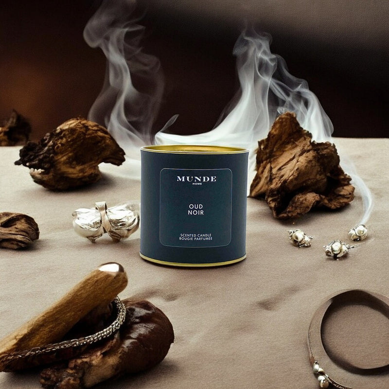 Scented Candle - Oud Noir