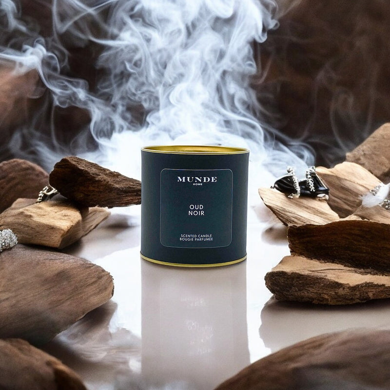 Scented Candle - Oud Noir