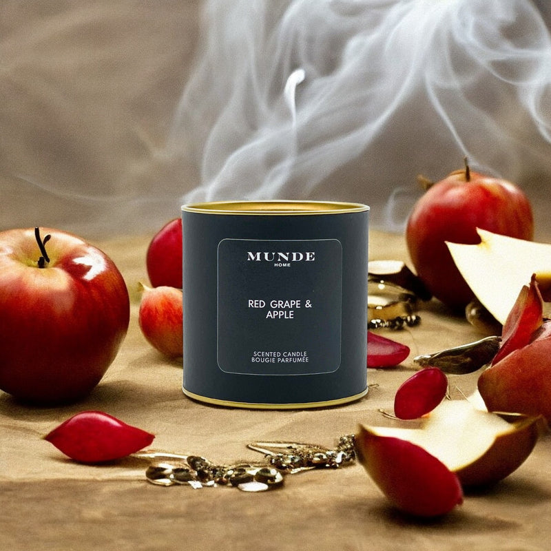 Scented Candle - Red Grape & Apple