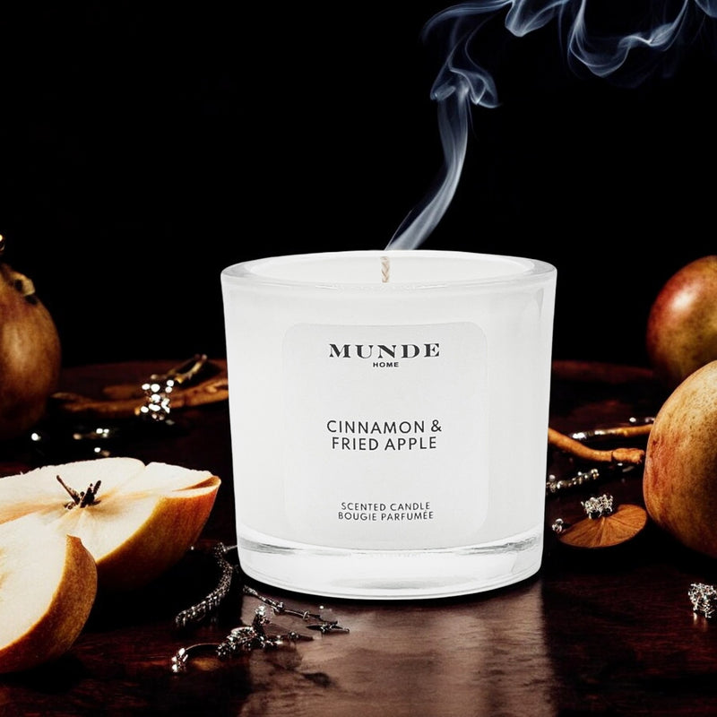 Scented Candle - Cinnamon & Fried Apple