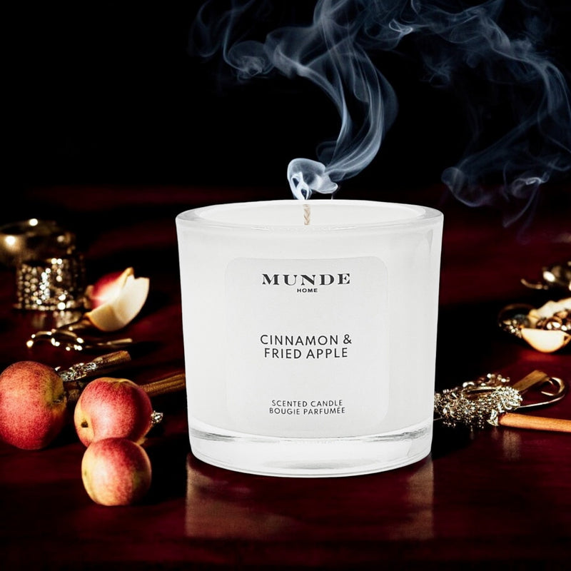 Scented Candle - Cinnamon & Fried Apple