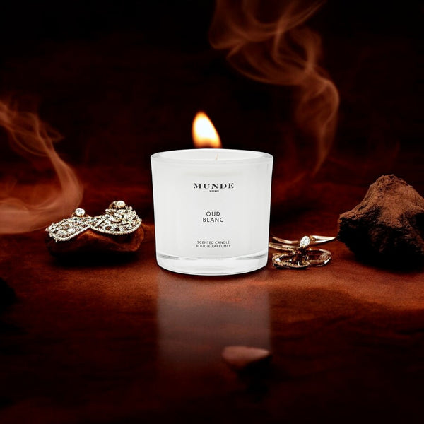 Scented Candle - Oud Blanc