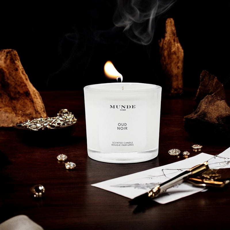 Scented Candle - Oud Noir