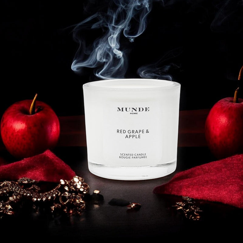 Scented Candle - Red Grape & Apple