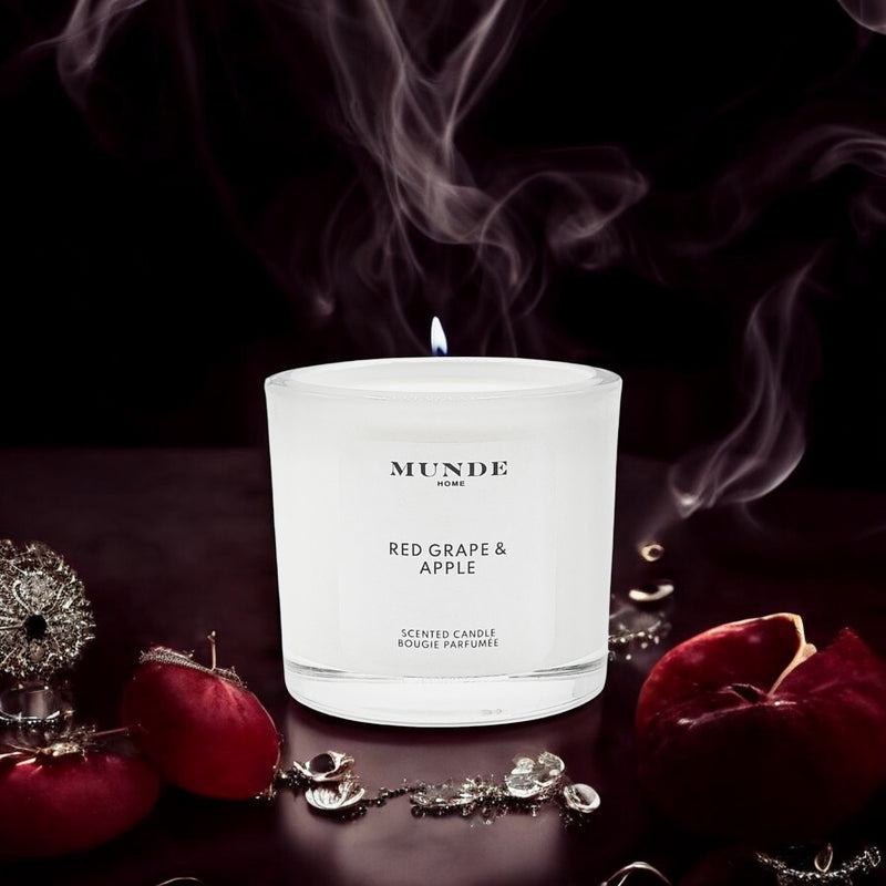 Scented Candle - Red Grape & Apple