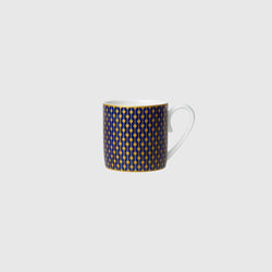 Diamond Cobalt - Bone China Coffee Cups - Set of 12