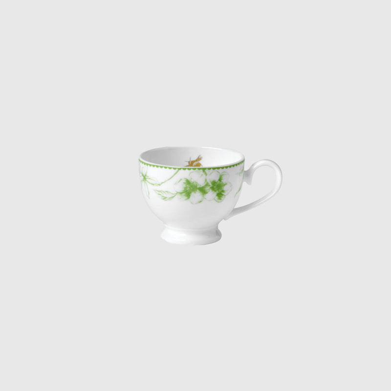 Elysian Green - Bone China Coffee Cups - Set of 12