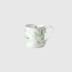 Elysian Green - Bone China Mugs - Set of 12