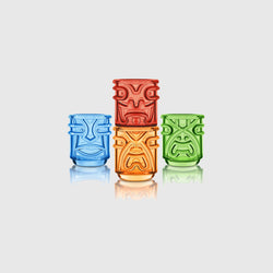 Kokanu Tiki Tumblers - Set of 4