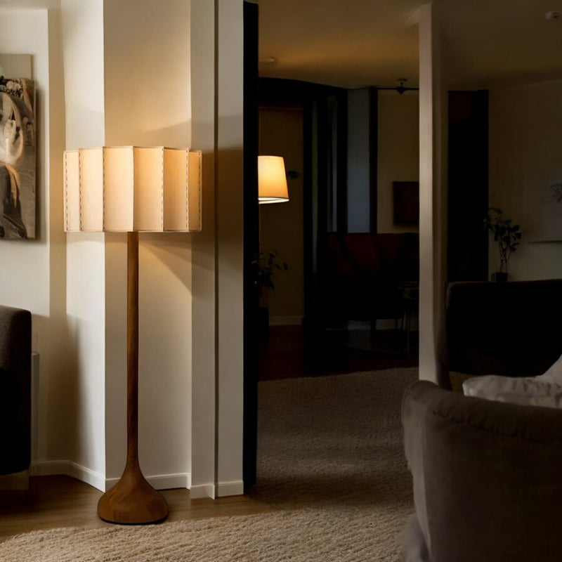 Kura - Floor Lamp - Natural