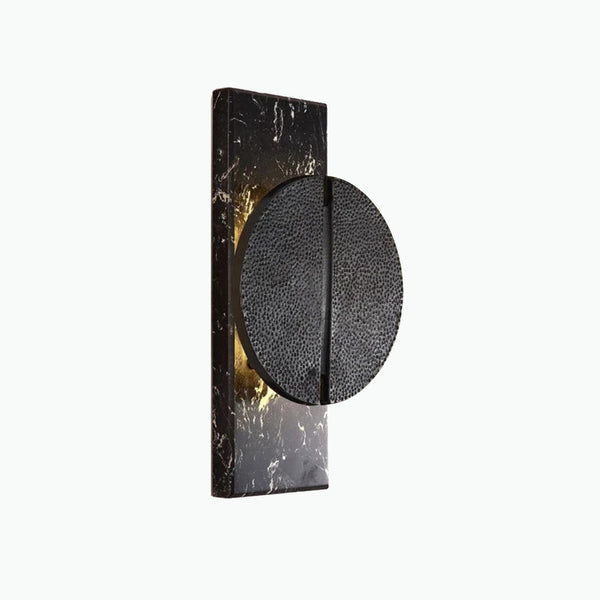 Marco Wall Light - Black Marble & Black