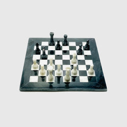 Nicco - Black & White Marble Chess Set