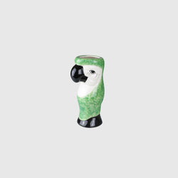 Parrot Green Handmade Ceramic Tumbler