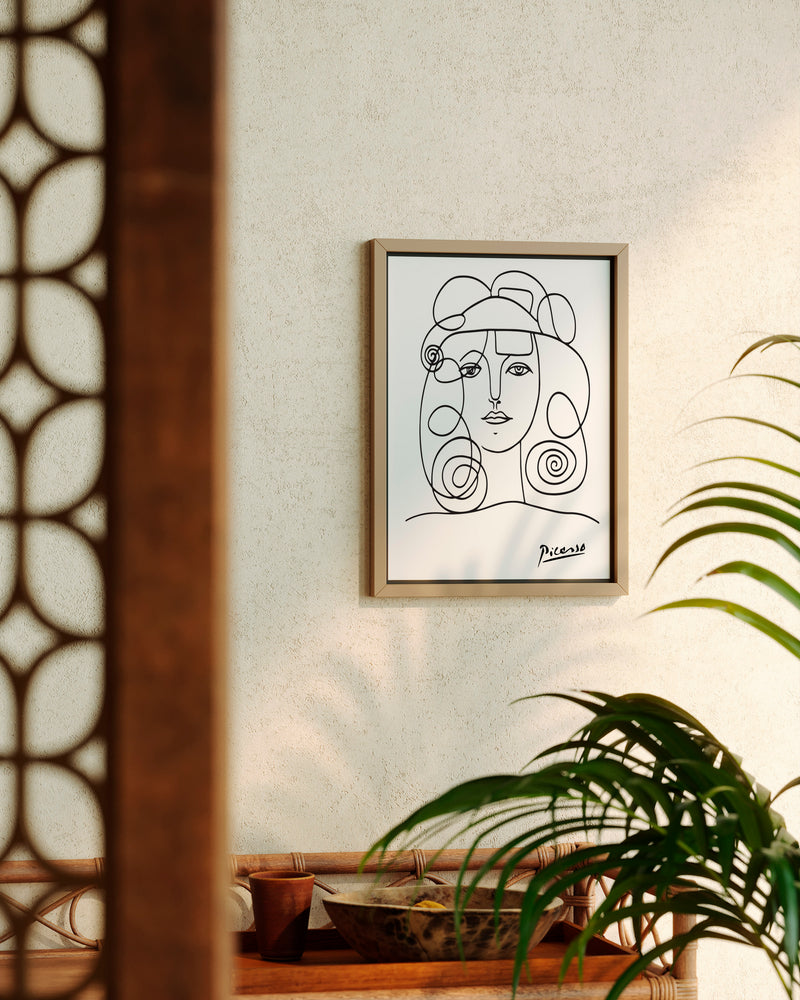 Picasso Portrait of a Woman - Poster