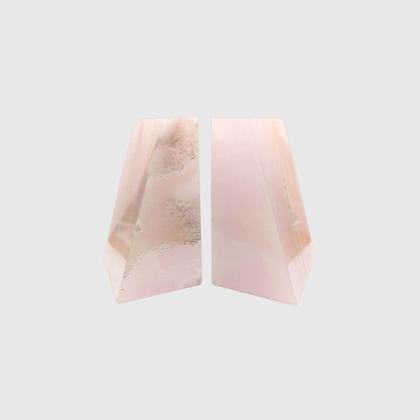 Rosella - Pink Calcite Bookends - Set of 2