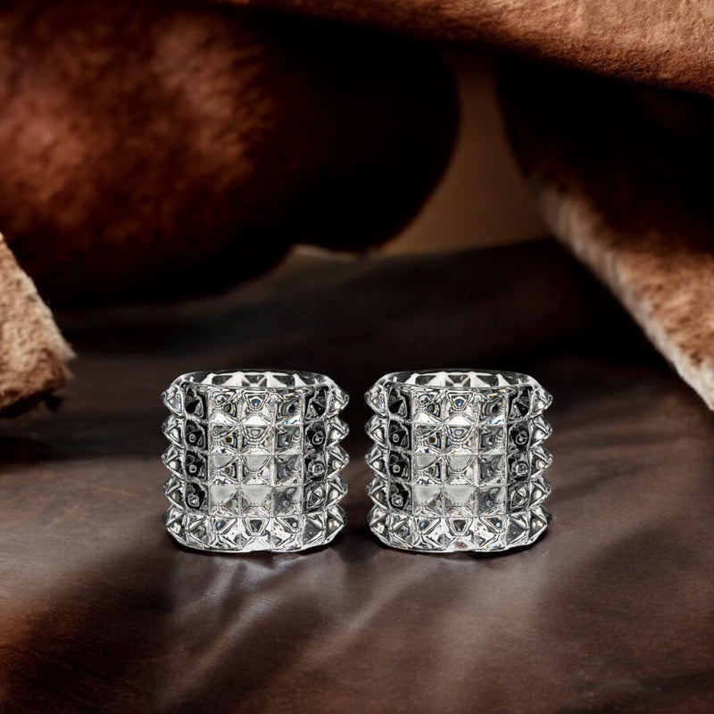 Stud - Tealight Holders - Set of 2