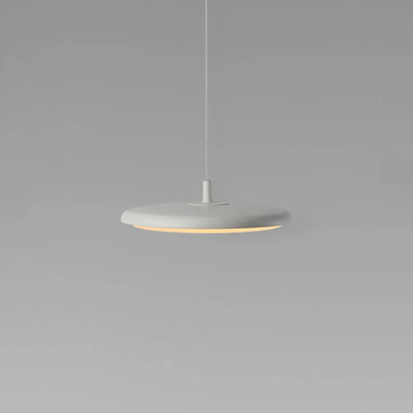 Zenith - Disc Pendant - White