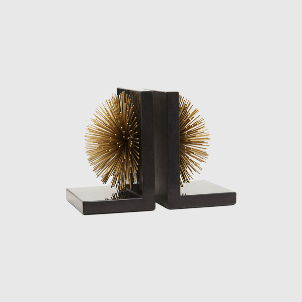 Olena - Starburst Gold Bookends - Set of 2