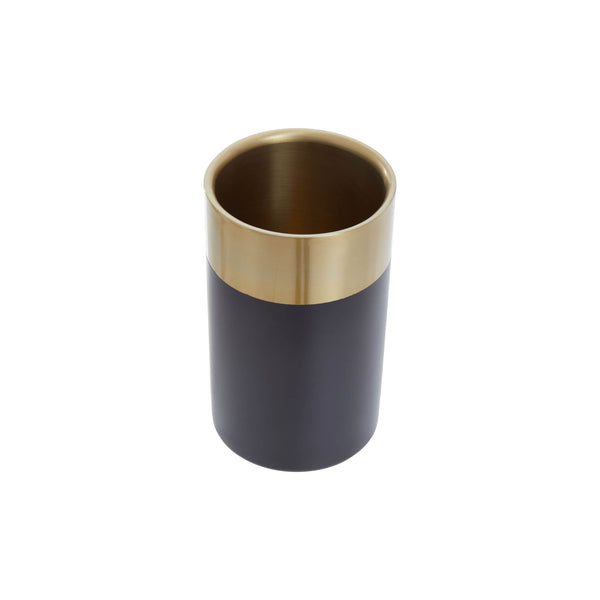 Olivier - Wine Cooler - Black & Gold