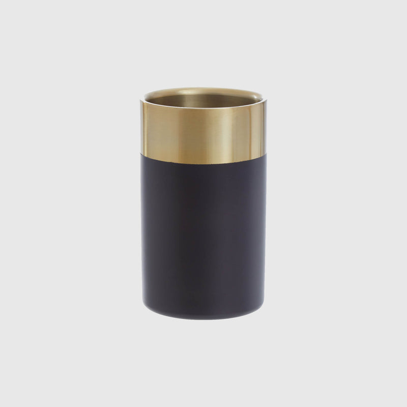 Olivier - Wine Cooler - Black & Gold