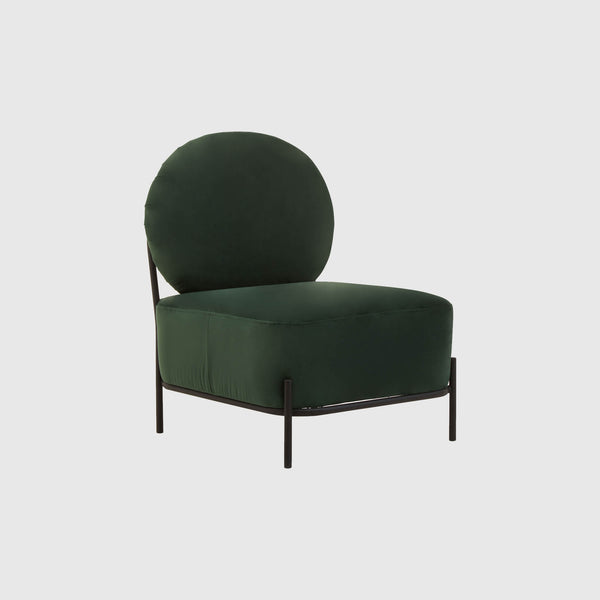 Grace - Lounge Chair - Green Velvet