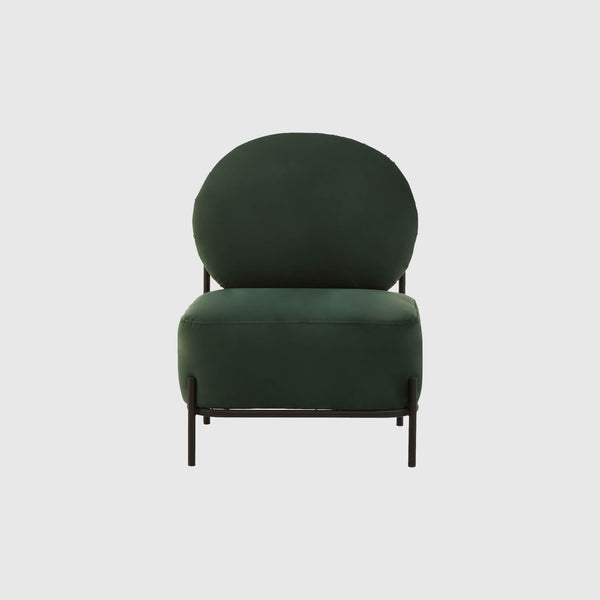 Grace - Lounge Chair - Green Velvet