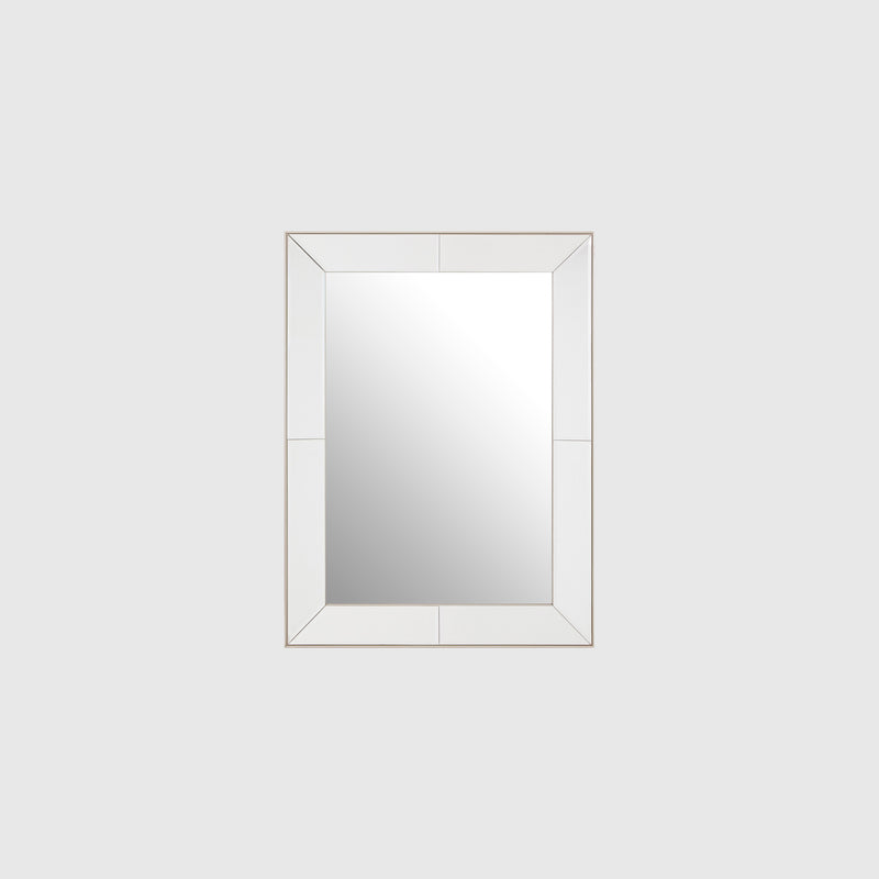 Jackie - Rectangular Wall Mirror - Silver