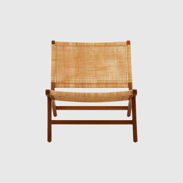 Raya - Lounge Chair - Teak Wood & Rattan