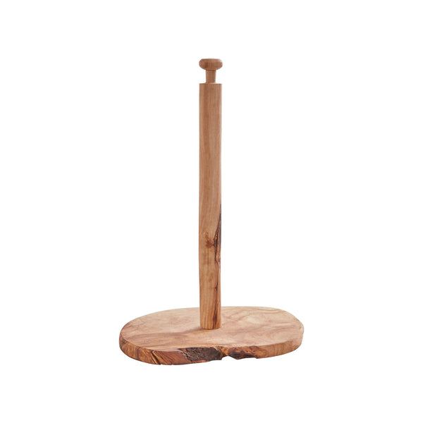 Rosalie - Kitchen Roll Holder - Olive Wood