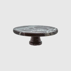 Rosso - Cake Stand - Red Marble