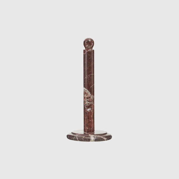 Rosso - Kitchen Roll Holder - Red Marble